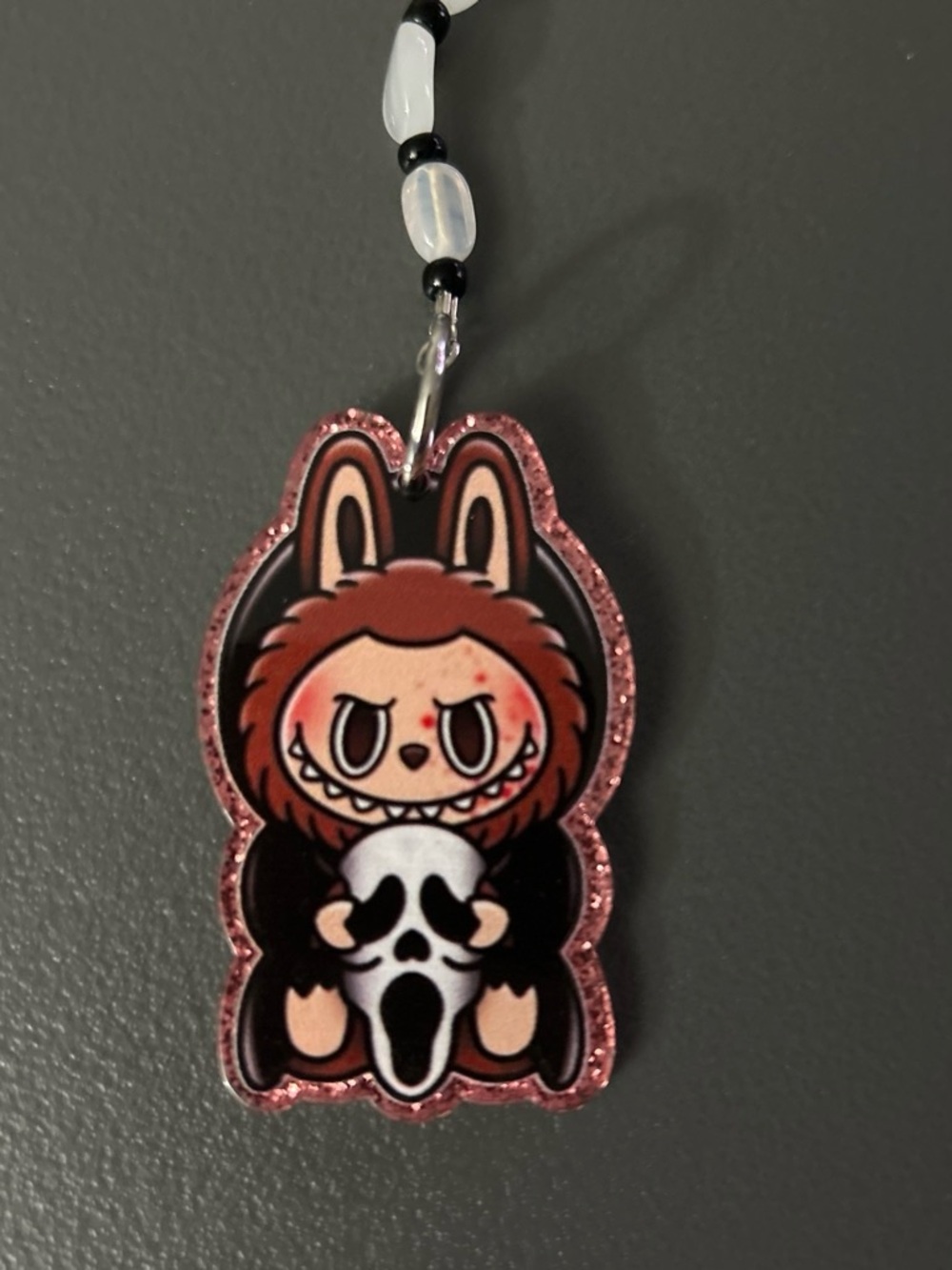 Labubu Charm Keychain - Picture 2 of 3